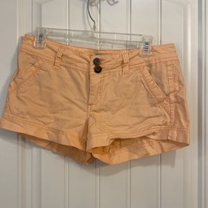 BKE chino shorts peach